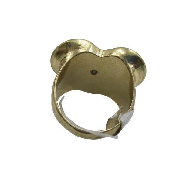 CHICO'S Heart Ring Simulated Stone Colorful Statement $71 - Picture 5 of 5